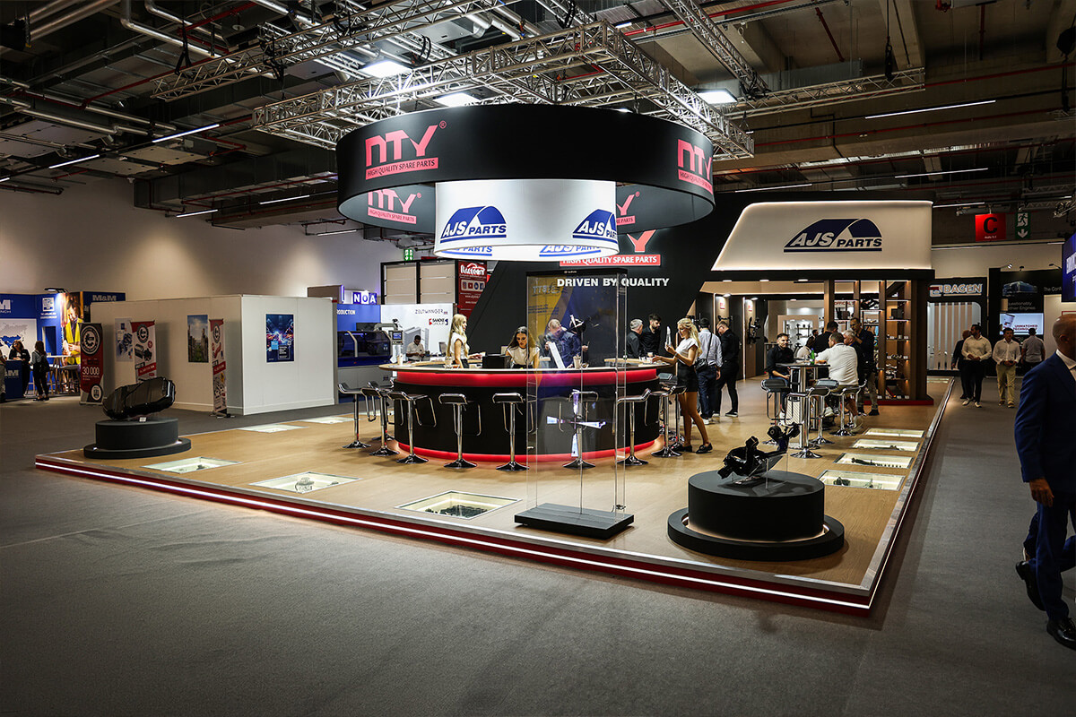 Sukces NTY i AJS PARTS na targach Automechanika